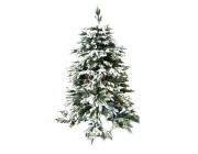 Новогодняя елка, GLOBAL CHRISTMAS, 1.80м, 760 деталей, Заснеженный, Светодиодные лампы
