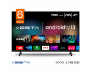 Smart TV Vesta LD43L6205 // FHD DVB-T/T2/C/Ci+ AndroidTV 13
