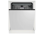 Посудомойкa (встраиваемая) Beko BDIN38560C 15 sets of dishes | A | 81.8x59.8x55 | 8 programs | Display - Белый