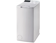 Стиральная машина (7 кг) Вертикальная Indesit BTW E71253P (EU) 1200 rpm | A+++ | 90x40x60 - Белый