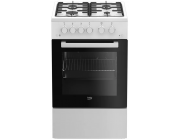 Плита (газовая) Beko FSGT52110DWO 85*Глубина, см: 50**Тип духовки: Газовая - Белый