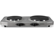 Плита настольная (электрическая) Kumtel LX7021 // Количество конфорок: 2**Тип нагревательного элемента: Чугунный диск