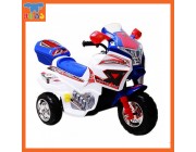 Baby Mix SKC-KB00101 Мотоцикл на аккумуляторе бело-синий