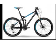 Велосипед Q FS SE 27.5" 30-G SLX MIX14 HAIBIKE BLACK/GREY/BLUE FS 52