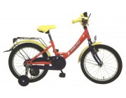 Велосипед 16" CHILD CYCLE BALOU WAVE RED/BLUE/YELLOW