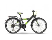 Велосипед Pole Position Y 24" 21-G TX 35 14 Winora black/grey/green matt FS 33
