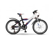 Велосипед Bandito Y MTB 20" 6-G Tourney 14 Winora black/white/red FS 30