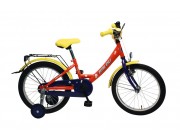 Велосипед 18" CHILD CYCLE BALOU WAVE RED/BLUE/YELLOW