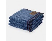 Джинсовое полотенце (041), 100% хлопок, 80x150см, джинсовая ткань