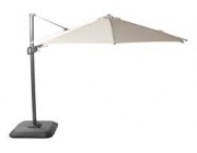 Solar Shadowflex Umbrella, R350 Polyester, Natural + поддержка