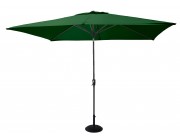Солнечный зонтик, полиэфир 300x200, зеленый+25 кг опоры зонтика, Солнечный зонтик 250 300 см