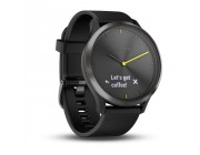 Смарт-часы Garmin Vivomove HR Sport With Silicone Band Black Large