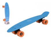 Скейтборд XQMAX 57X14X9cm, max 80kg, гоночный стиль, синий