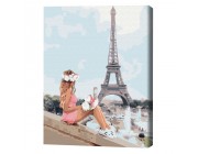 Картина по номерам (в упаковке)  Летом в Париже