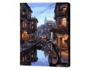 Картина по номерам (в упаковке)  Канал в Венеции