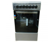 Плита Zanetti Z50 EIX 50x60, 4 газ.конфоркй.таймер,электро духовка,евро система,inox