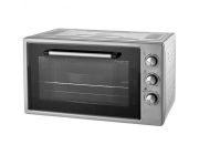 Духовка Электрическая ZANETTI CE 37 GREY 420x509x305, 37 л,1400 вт,Таймер,Гриль,два протевня,серый,
