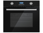 Духовка Электрическая Zanetti ZCE 60E LCD BL Число режимов 6, LCD Таймер,Гриль,Конвекция,меканика, черн. цвет