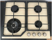 Плита Zanetti 1150 GC TURBO CREM 4 газ конфорки,турбо конфорка.Газ-контроль.Решетка чугунная.панел управления спереди .Электроподжиг.закаленное стекло.Беж