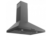 Кухонная Вытяжка ZANETTI PIRAMIDE BLACK(BxШхГ) 657-871x596x456 . Количество моторов 1/115вт.3 скорости 650m3/h .2x1вт лампочки.BLACK,