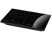 Плита Midea MC-ID356-Y 2-конфорки индукционная ,электрическая,3.5 kw,стеклокерамика,Управление сенсорное.черный(Настольная)