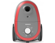 Пылесос Daewoo RC-410G-3 700 Вт.мешок 2,5 л.Регулировка мощности на корпусе.Труба телескопическая.красный,