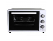 Электрическая Духовка ZANETTI CE 48 White Turbo 59X39X33,, 48 л,1600 вт,Конвекция.Таймер,Гриль,два протевня,белый,