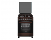 Плита Electroplus Z60 EBR 57x57, 4 газ.конфорки,еврогорелки.электроподжиг,электро духовка,BR,