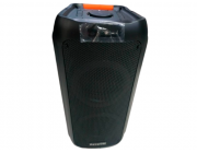 Активная Акустика ZANETTI BOX 16 MM2x6-дюймовых/Bluetooth/USB/TF/FM/REC/пульт дистанционного управления/батарея 12 В 5,5 Ач/вход AUX/два входных разъема для микрофона/ОДИН БЕСПРОВОДНОЙ МИКРОФОН.