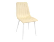 Scaun DC-90P~White PU+White legs