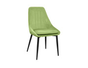 Scaun Florida~Catifea Light Green HLR54+Black Legs