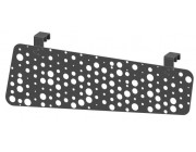 Ecran metalic perforat 981x317 (forma complexa) + 2 fix