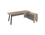 Masa Fusion + box incorporat Dreapta 2000x800/1550x400