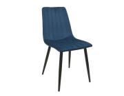 Scaun DC-90P~N63 Catifea Dark Blue+Black Legs