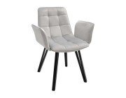 Scaun DC-18~ Grey+Black Legs
