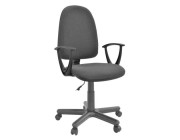 Fotoliu Birou PRESTIGE-C26~Black+Grey