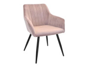 Scaun DC-1936 Iris~Pudra+Black Legs