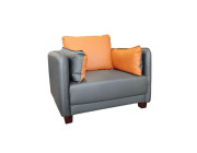 Fotoliu W1203 Grey/Orange