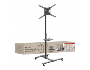 TV cart Barkan ''SW411H'' Black 13--83- Tilt, max.50kg, VESA mm: up to 600x400mm
