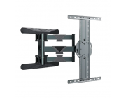 Кронштейн  Gembird -WM-80STR-01- Black 40--80-, 60kg, VESA:up 600x400, Wall dist:61 - 506mm, ±50°
