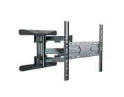 Кронштейн  Gembird -WM-80ST-01- Black 40--80-, 60kg, VESA:up 600x400, Wall dist:48~493mm, ±50°
