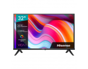 32- LED SMART TV Hisense 32A4K, 1366x768 HD Ready, VIDAA OS, Black
