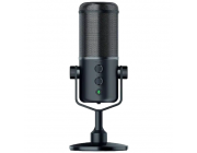 Микрофон Razer Seiren Elite, Cardioid, Single Dynamic Capsule, 16 bit, Min 44.1 kHz / Max 48 kHz, 3m, USB, Black
