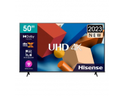 50- LED SMART TV Hisense 50A6K, Real 4K, 3840x2160, VIDAA OS, Black
