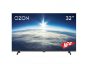 32- LED SMART TV OZON H32S6000R, 1366x768 HD, Android TV, Black
