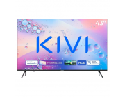 43- LED SMART TV KIVI 43U760QB, Real 4K, 3840x2160, Android TV, Black
