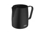 Xavax 111260, Stainless Steel Barista Milk Jug, 350ml, Matt Black