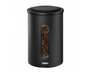 Xavax 111262, Coffee Tin, 1.3 kg Beans or 1.5 kg Powder, Black