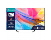 50- LED SMART TV Hisense 50A7KQ, QLED, 3840x2160, VIDAA OS, Gray