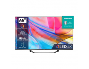 65- LED SMART TV Hisense 65A7KQ, Real 4K, 3840x2160, VIDAA OS, Black
